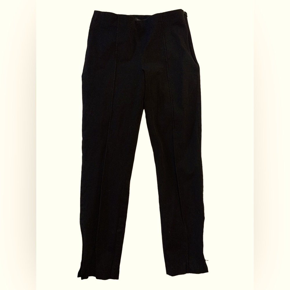 Banana Republic black side zip Pants. Size 6
